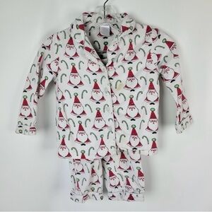 The Company Store 100% Cotton Flannel Pajama Set Sz 3t & 5/6t